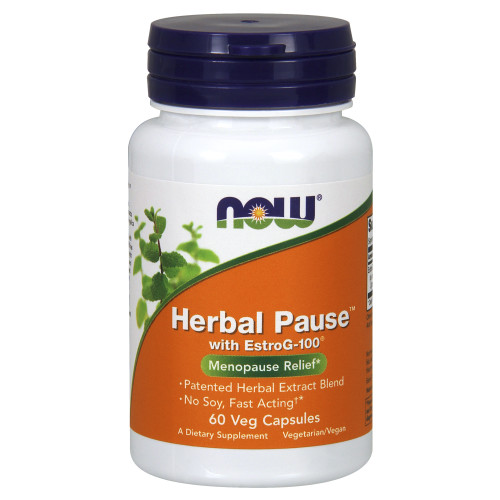 Now Vitamins - Herbal Pause (With Estrog-100) 60 Vcaps-OUT OF STOCK