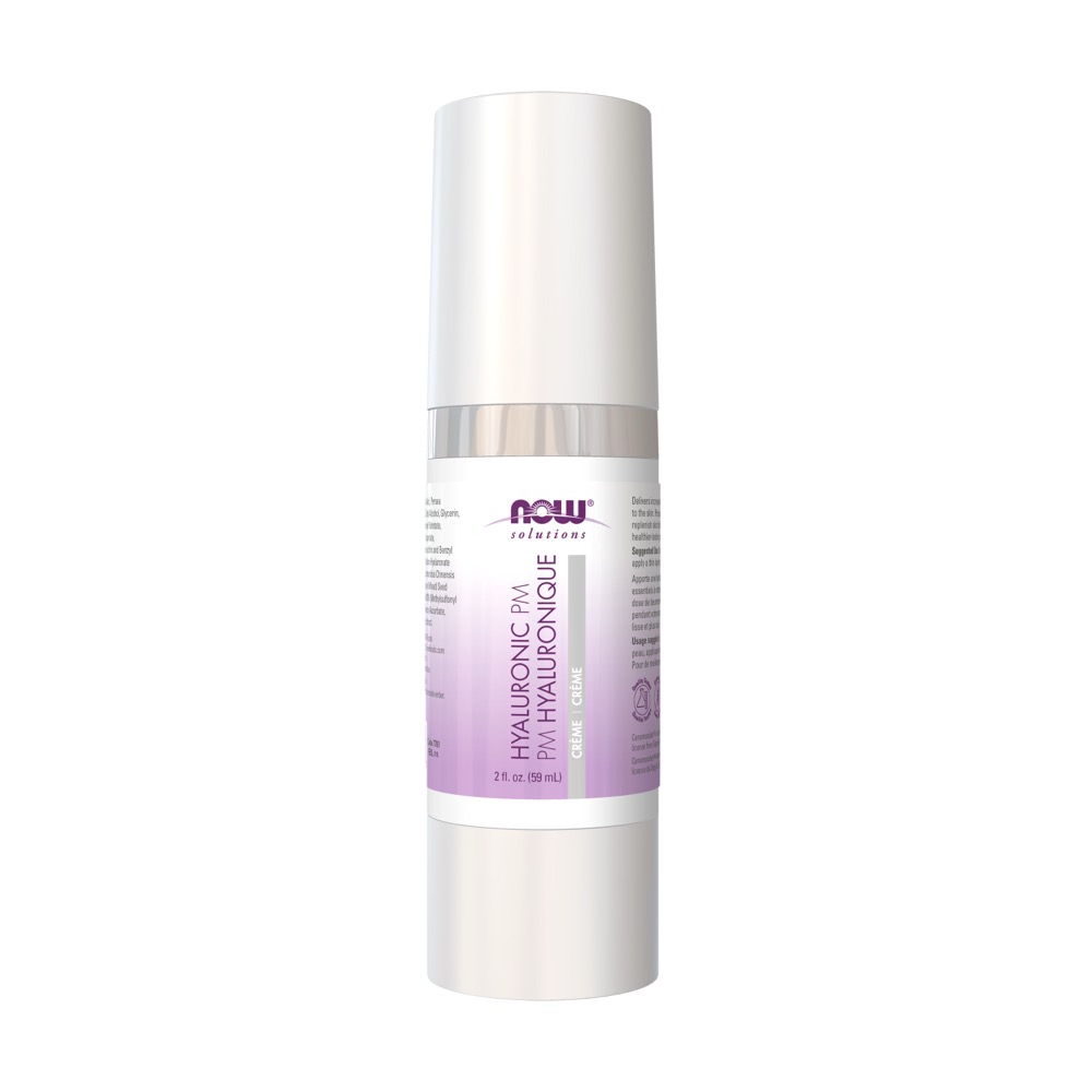 Now Vitamins - Hyaluronic Acid Creme Pm Formula 2 oz