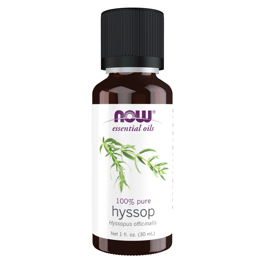 Now Vitamins - Hyssop Oil 1 oz