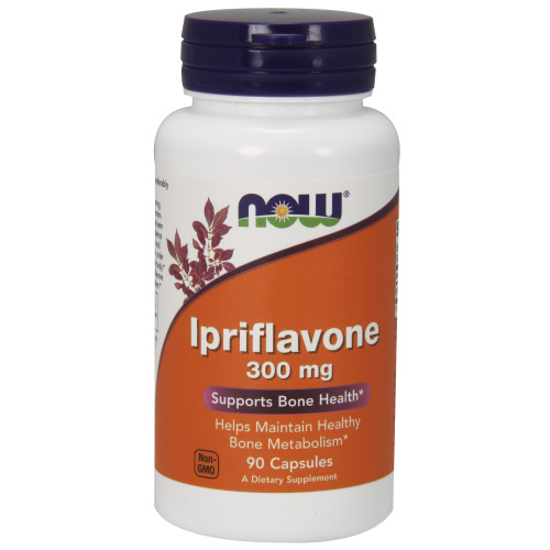 Now Vitamins - Ipriflavone 300Mg 90 Caps-OUT OF STOCK