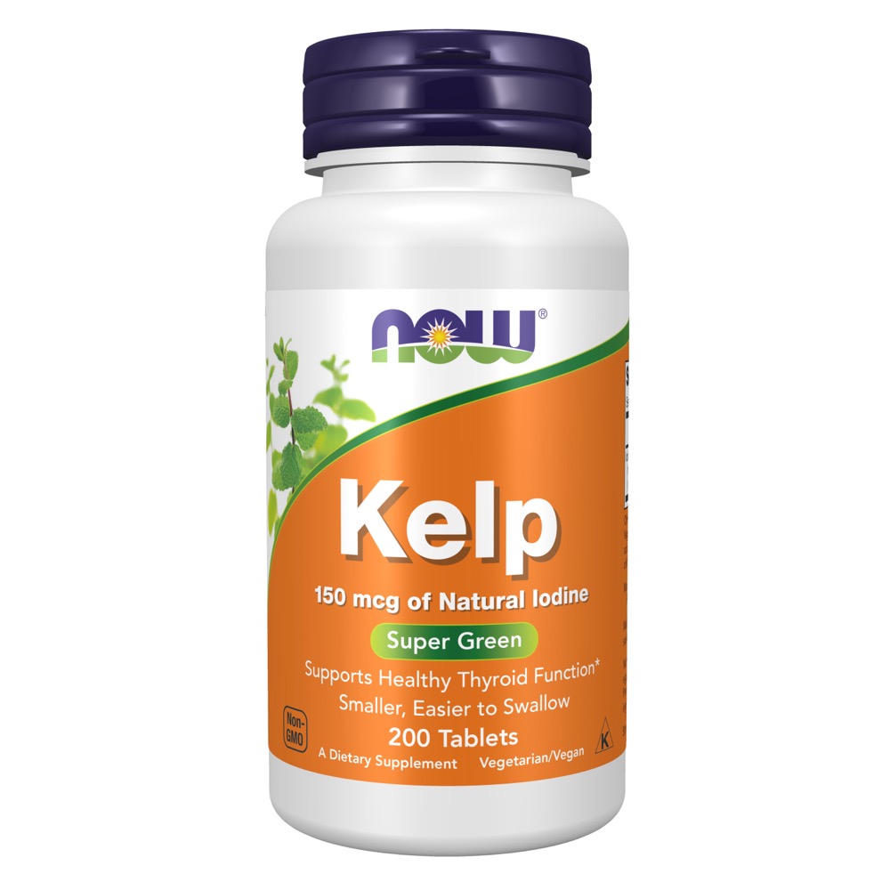 Now Vitamins - Kelp 150 Mcg 200 Tabs