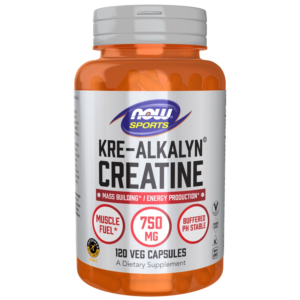 Now Vitamins - Kre-Alkalyn Creatine 120 Capsules