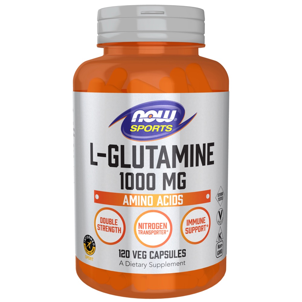 Now Vitamins - L-Glutamine 1000Mg 120 Caps
