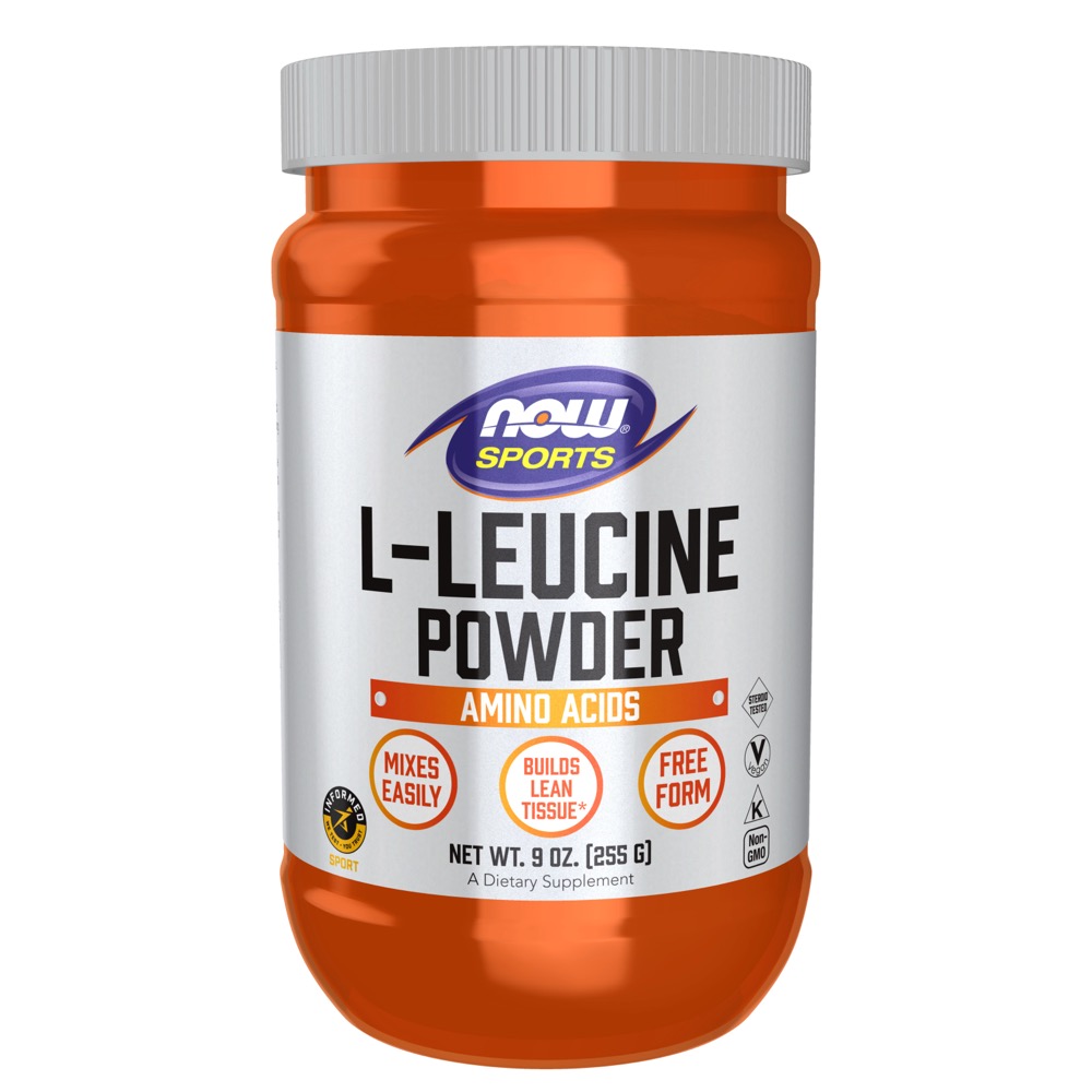 Now Vitamins - L-Leucine Powder 9 oz.