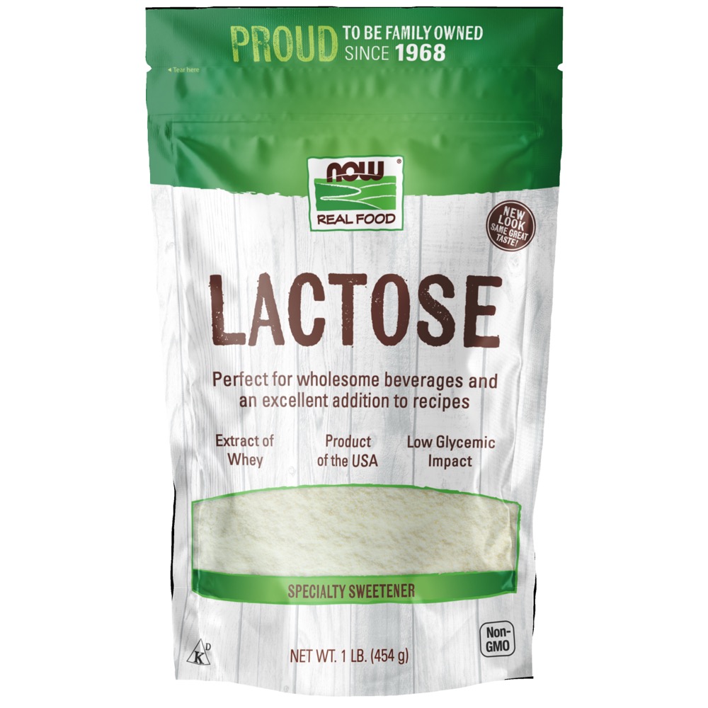 Now Vitamins - Lactose 1 Lb