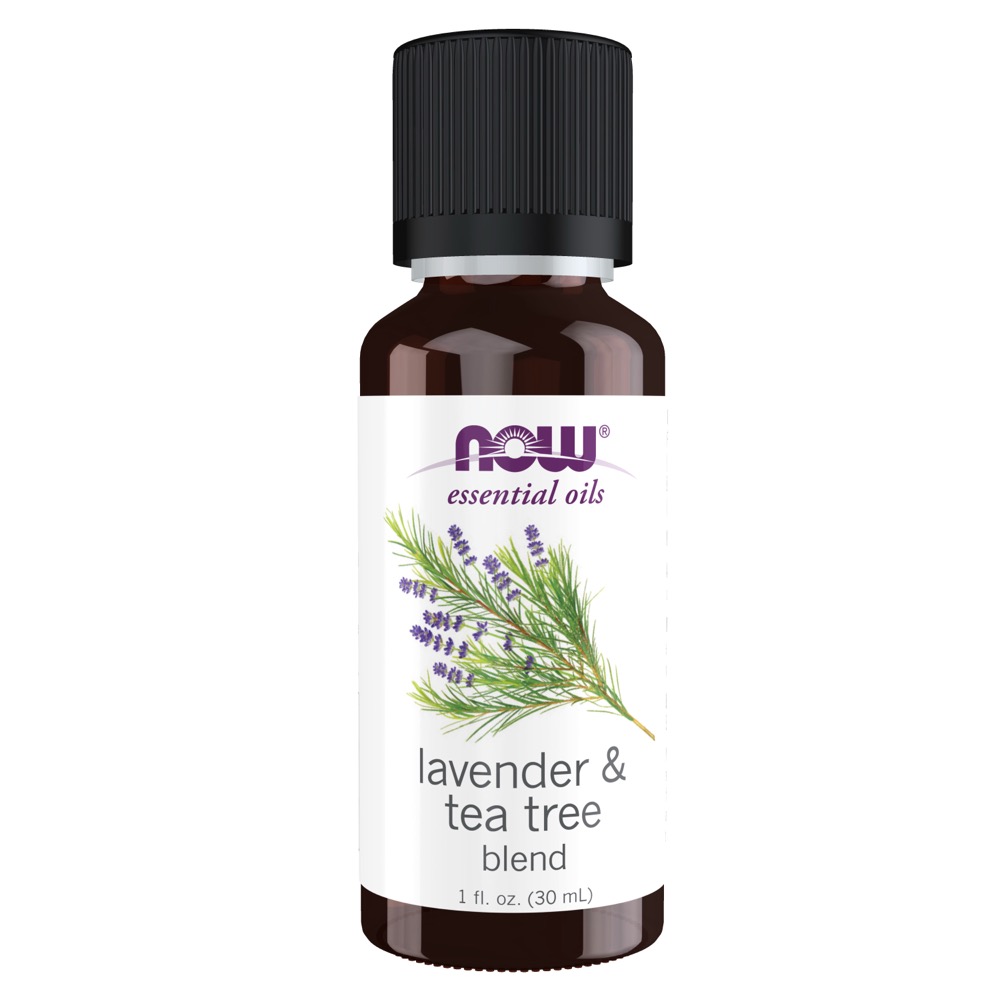 Now Vitamins - Lavender-Tea Tree Oil 60%/40% Blend 1 oz