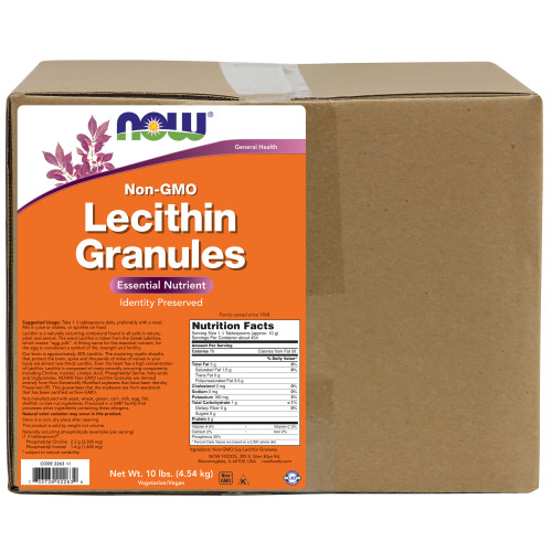 Now Vitamins - Lecithin Granules (Non-Gmo) 10 Lbs.-UNAVAILABLE