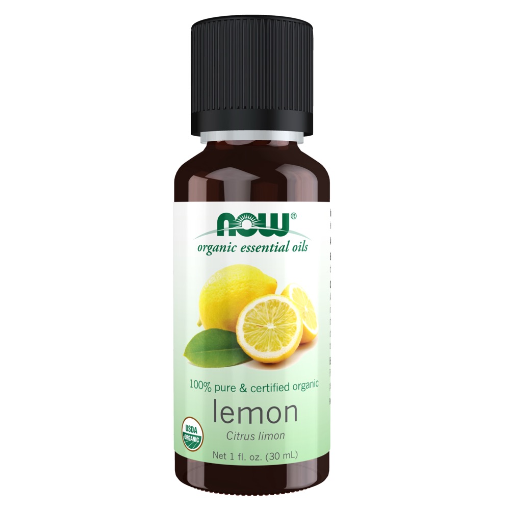 Now Vitamins - Lemon Oil Certified Organic 1 oz.