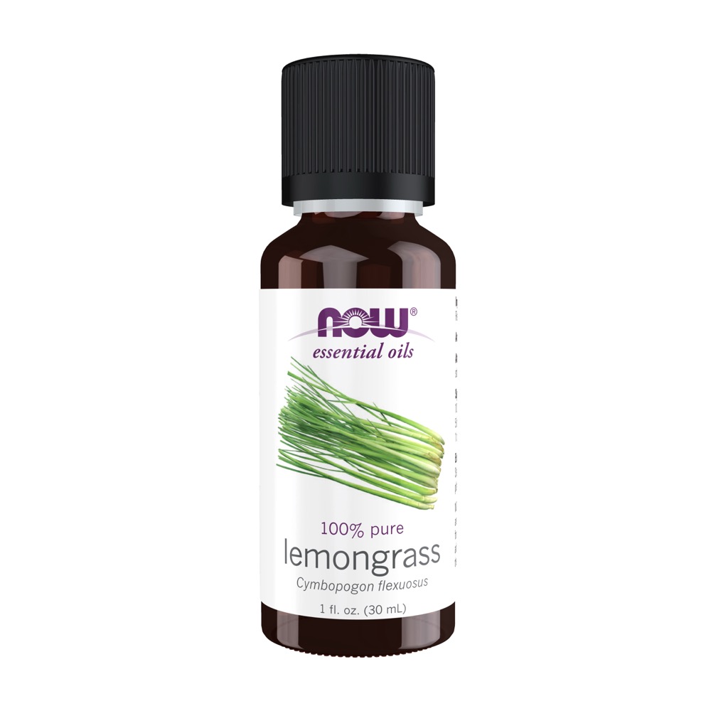 Now Vitamins - Lemongrass Oil Pure 1 oz