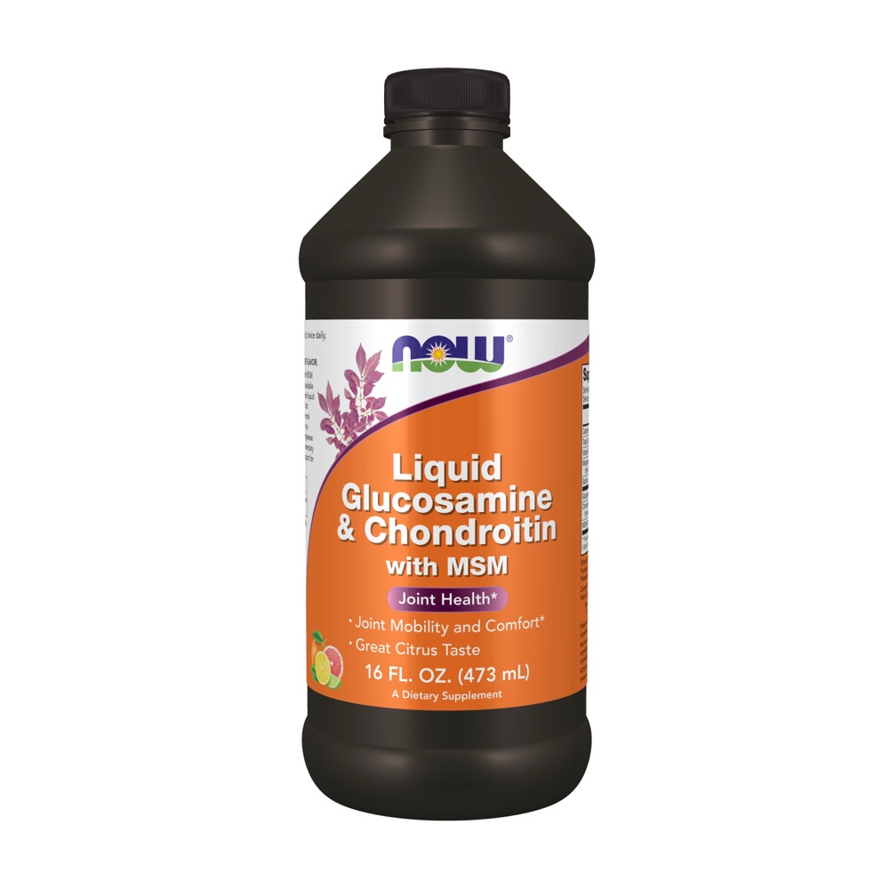 Now Vitamins - Liq Glucos/Chondroitin With Msm 16 oz