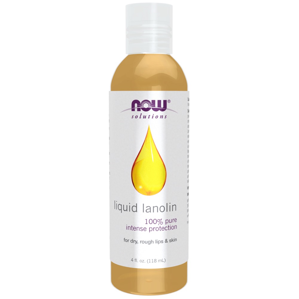 Now Vitamins - Liquid Lanolin Pure 4 oz