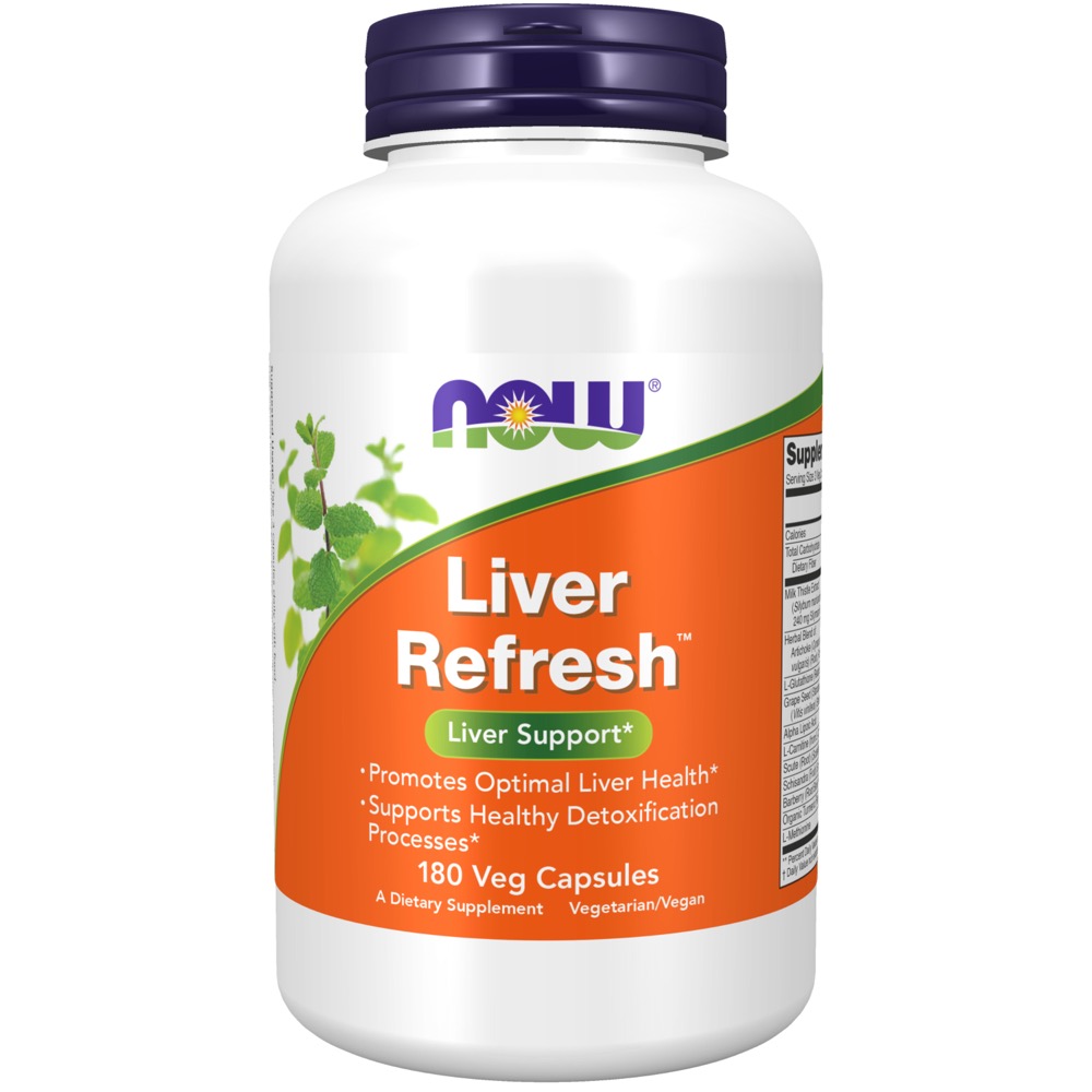 Now Vitamins - Liver Detoxifier & Regenerator 180 Capsules