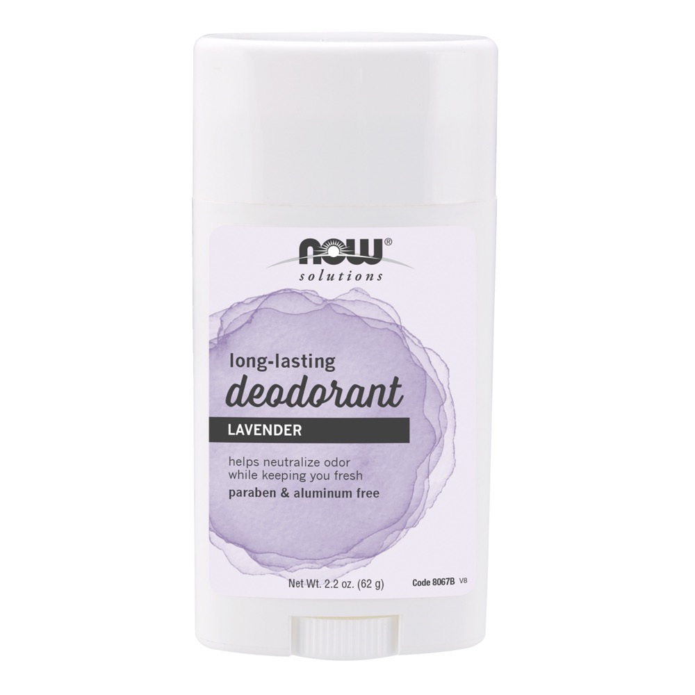 Now Vitamins - Long Lasting Deodorant Stick 2.2 oz