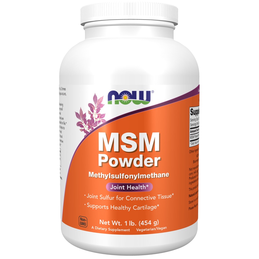 Now Vitamins - M.S.M Powder 1 Lb