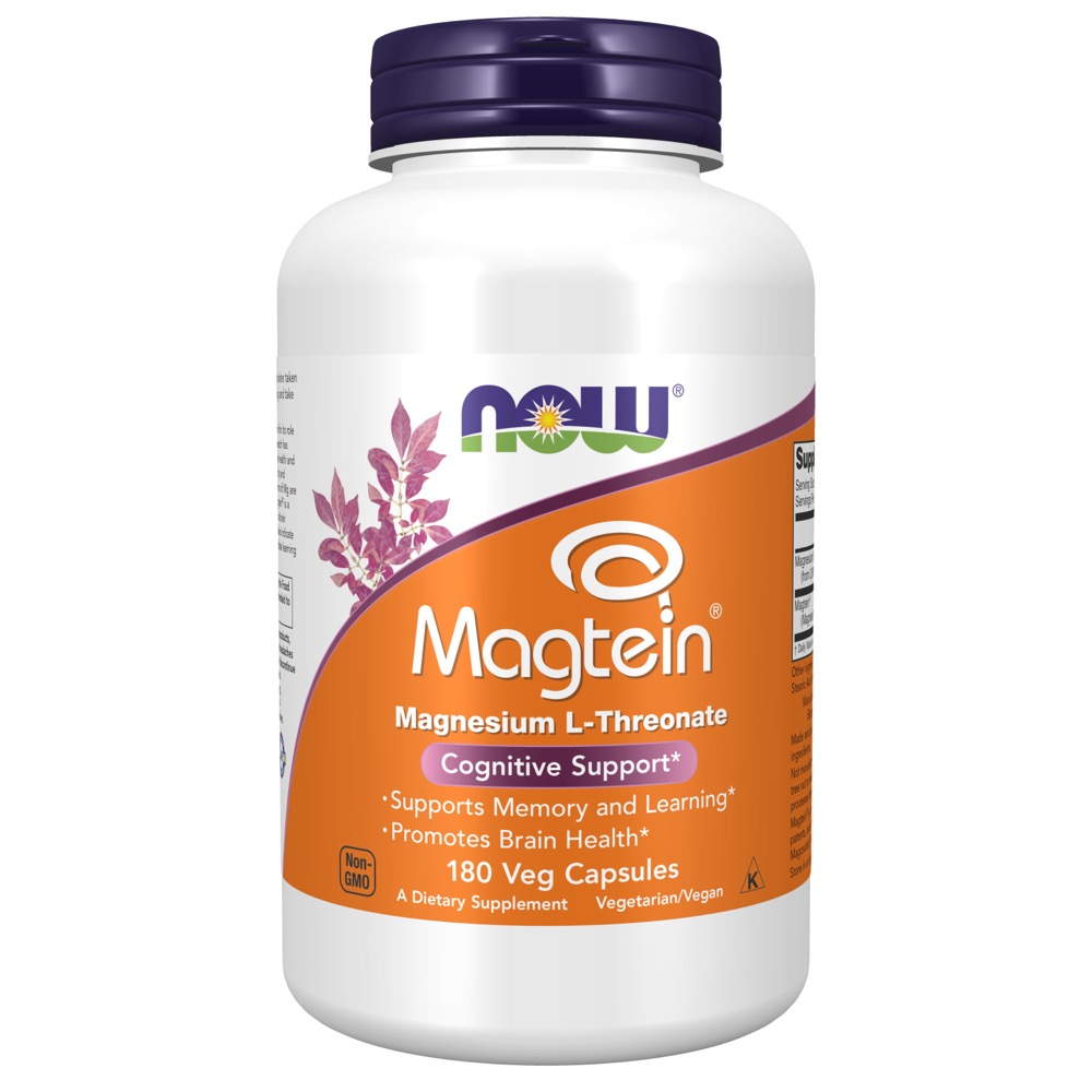 Now Vitamins - Magtein 180 Veg Capsules