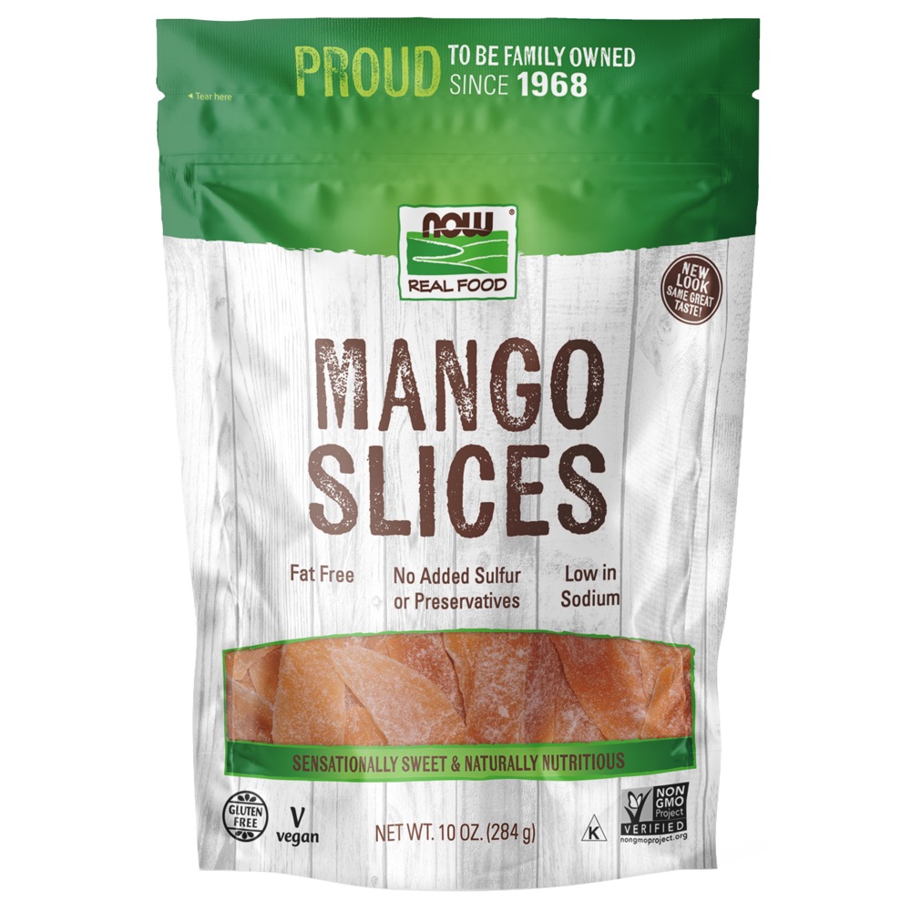 Now Vitamins - Mangoes Low Sug 10 oz