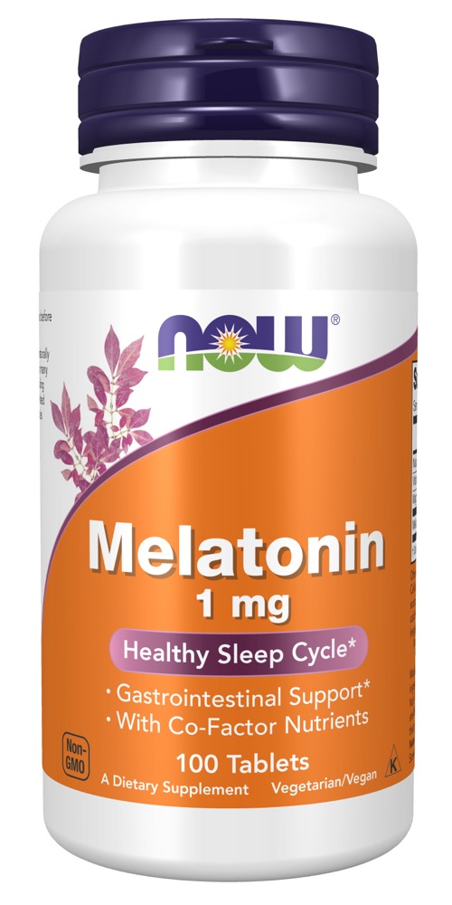 Now Vitamins - Melatonin 1 Mg Tr Complex 100 Tabs