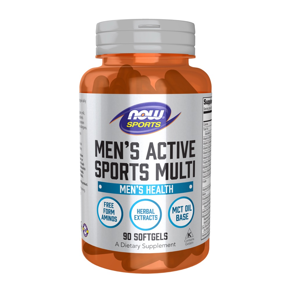 Now Vitamins - Men's Active Sports Multi - 90 Sgels