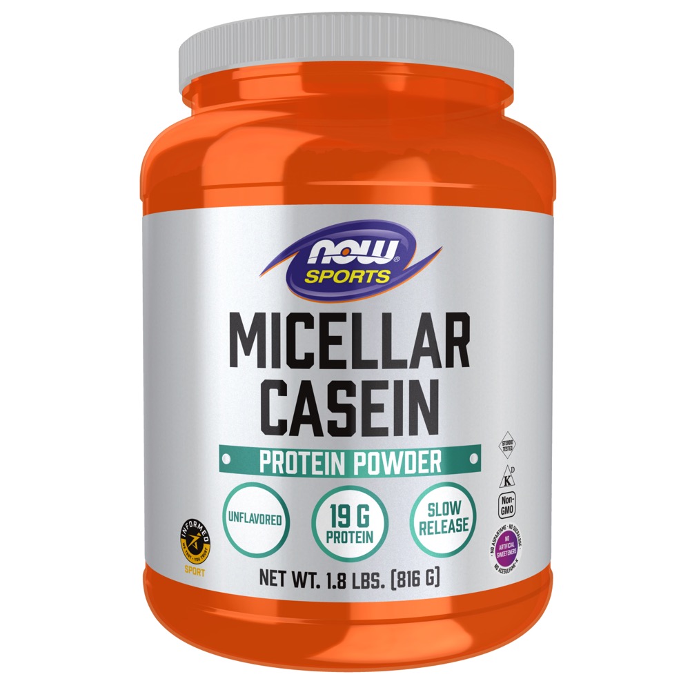 Now Vitamins - Micellar Casein Natural 1.8 Lb