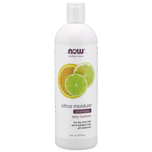 Now Vitamins - Natural Shampoo Citrus Moisture 16 oz.-UNAVAILABLE