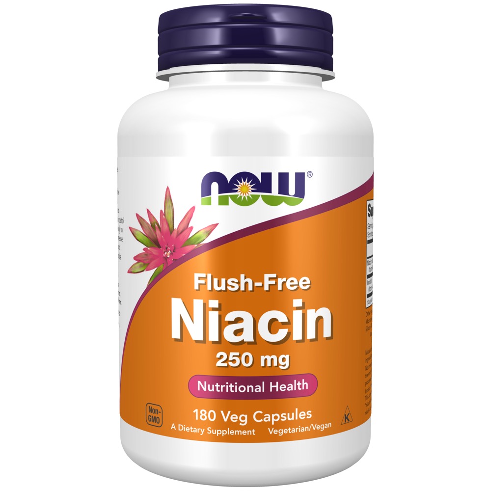 Now Vitamins - Niacin Flush Free 275Mg 180 Caps