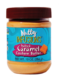 Now Vitamins - Nut Butter Salted Caramel Cashew 10 oz jar     TEMPORARILY UNAVAILABLE