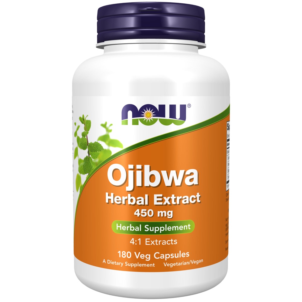 Now Vitamins - Ojibwa Herbal Extract 450 Mg 180 Caps