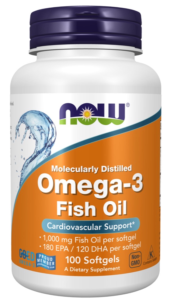 Now Vitamins - Omega-3 1000Mg 100 Sgels