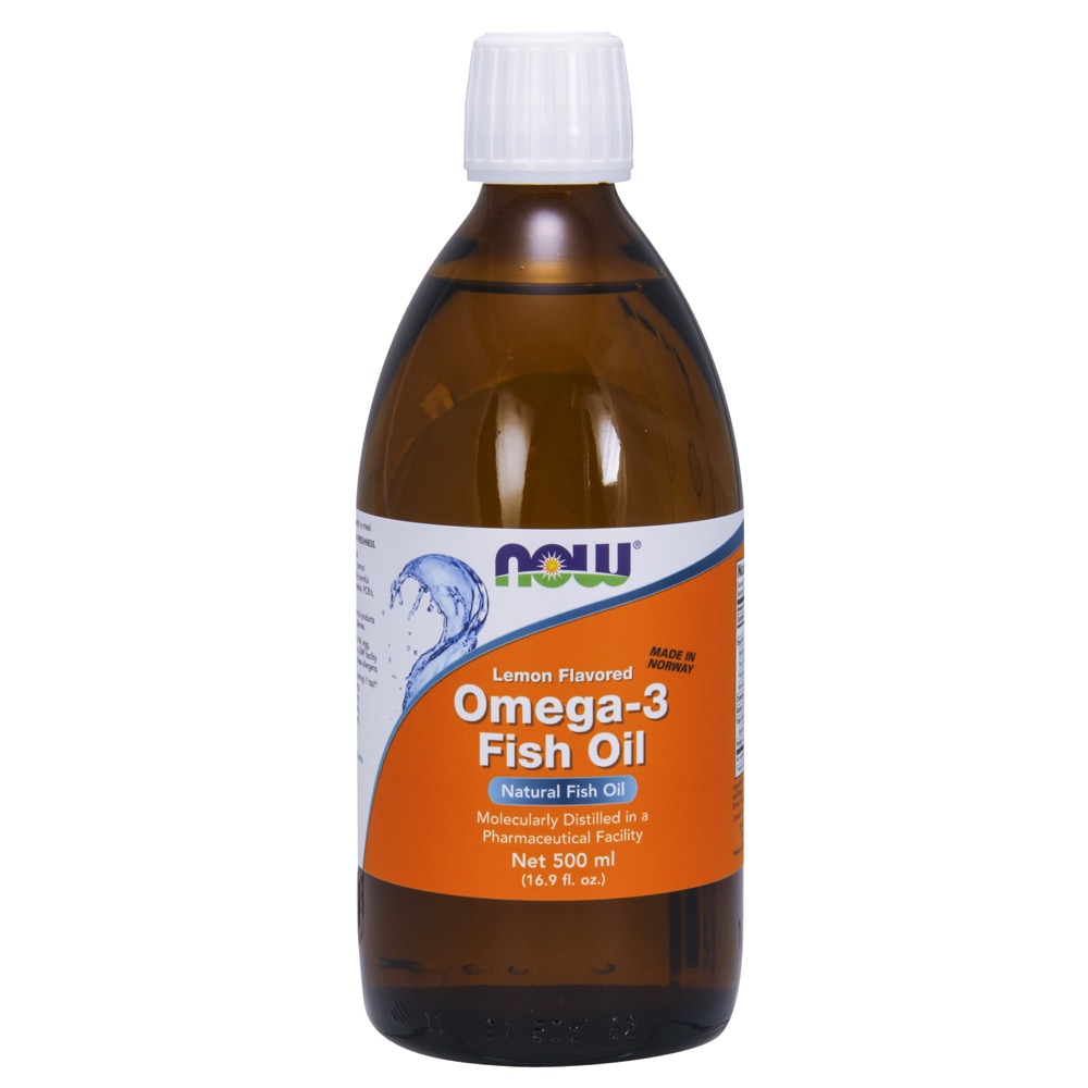 Now Vitamins - Omega 3 Fish Oil 16.9 oz.