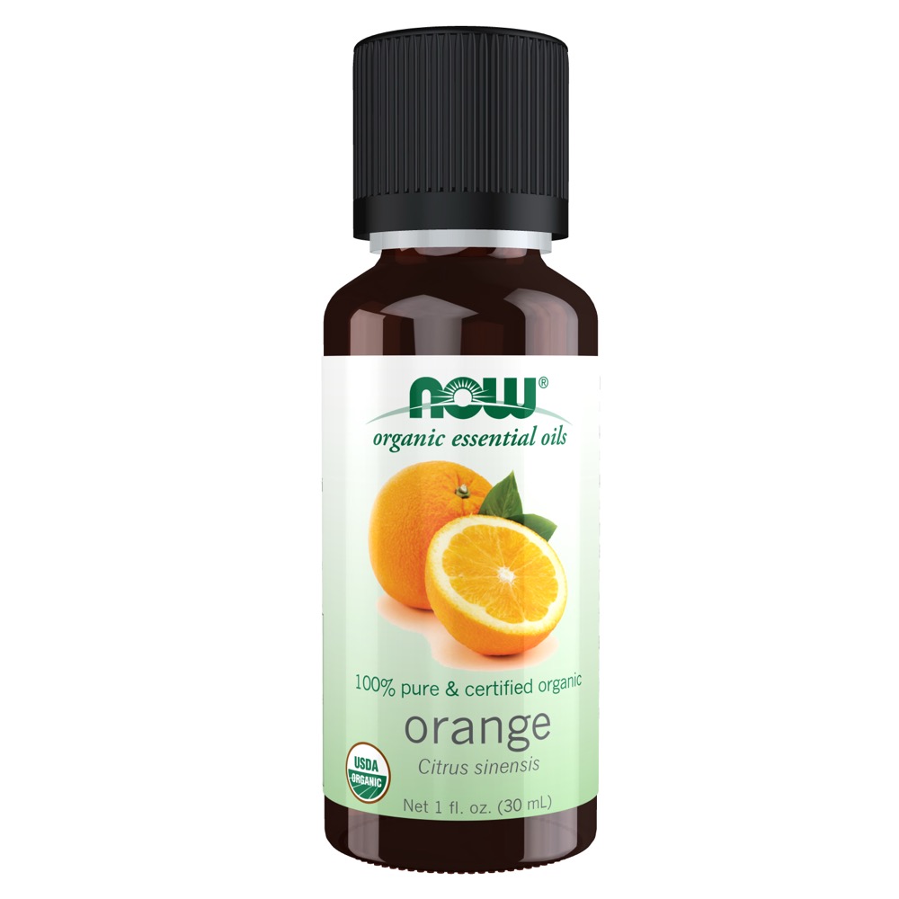 Now Vitamins - Orange Oil Certified Organic 1 oz