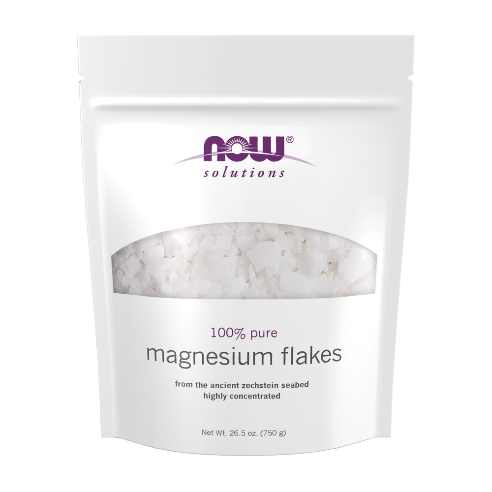 Now Vitamins - Magnesium Flakes - 26.5 oz.