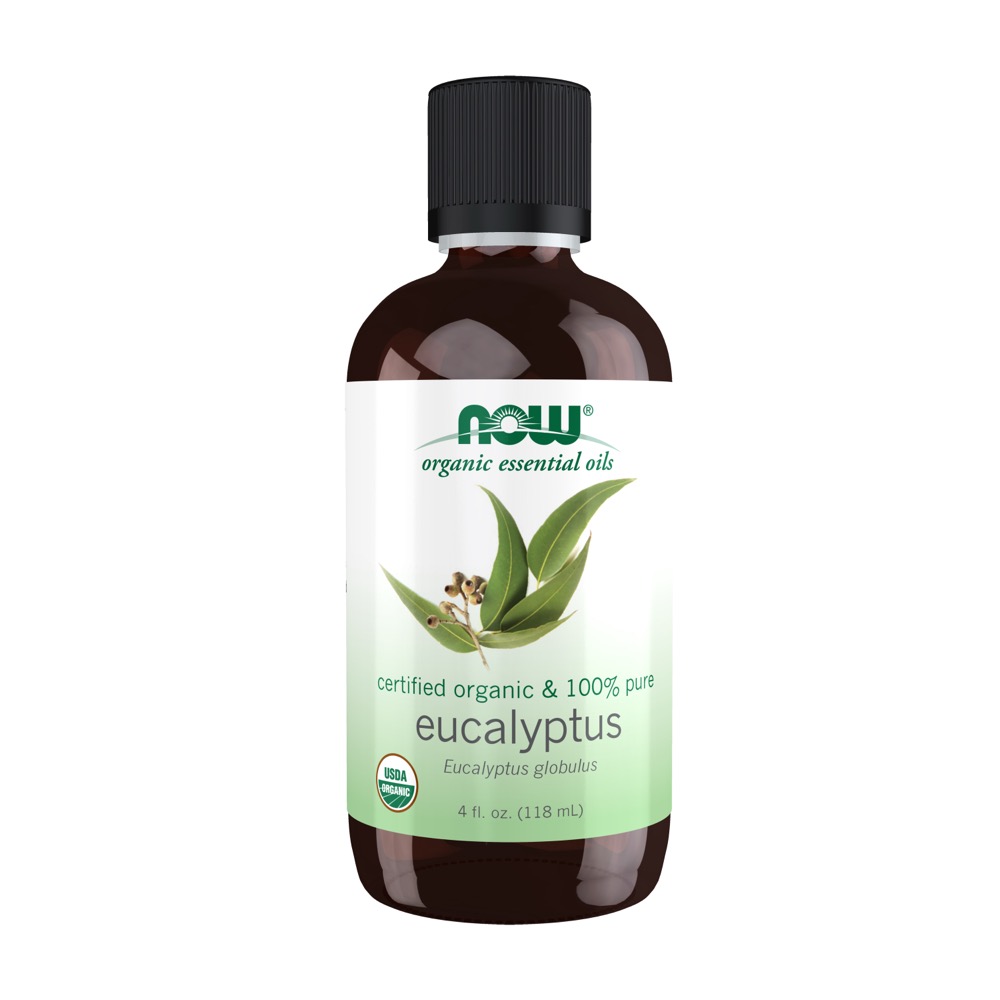 Now Vitamins - Eucalyptus Oil Organic  - 4 oz.