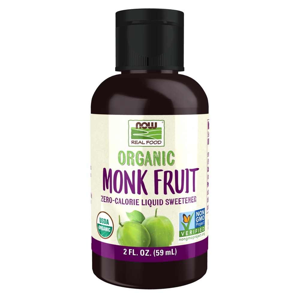 Now Vitamins - Organic Monk Fruit Liquid  2 fl. oz