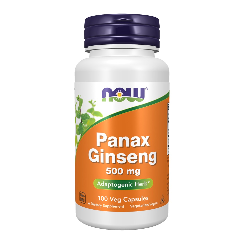 Now Vitamins - Panax Ginseng 520Mg 100 Caps 