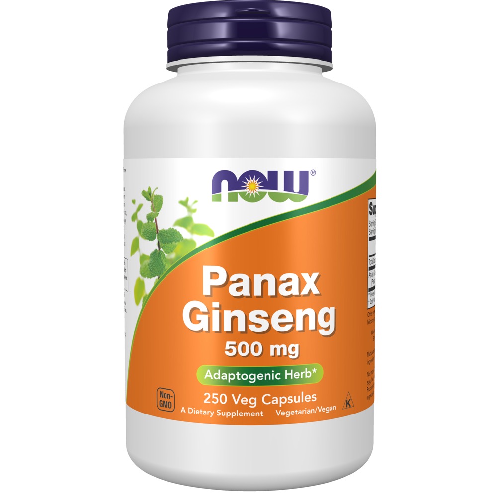 Now Vitamins - Panax Ginseng 520Mg 250 Caps 