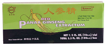 Now Vitamins - Panax Ginseng Ampules 10 X 10CC