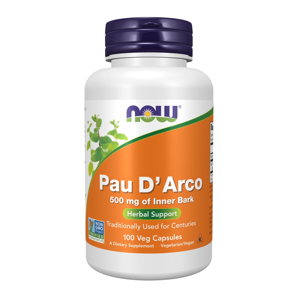 Now Vitamins - Pau D' Arco 500Mg 100 Caps