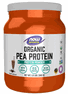 Now Vitamins - Pea Protein Organic Chocolate 23g Serv 1.5 lb 