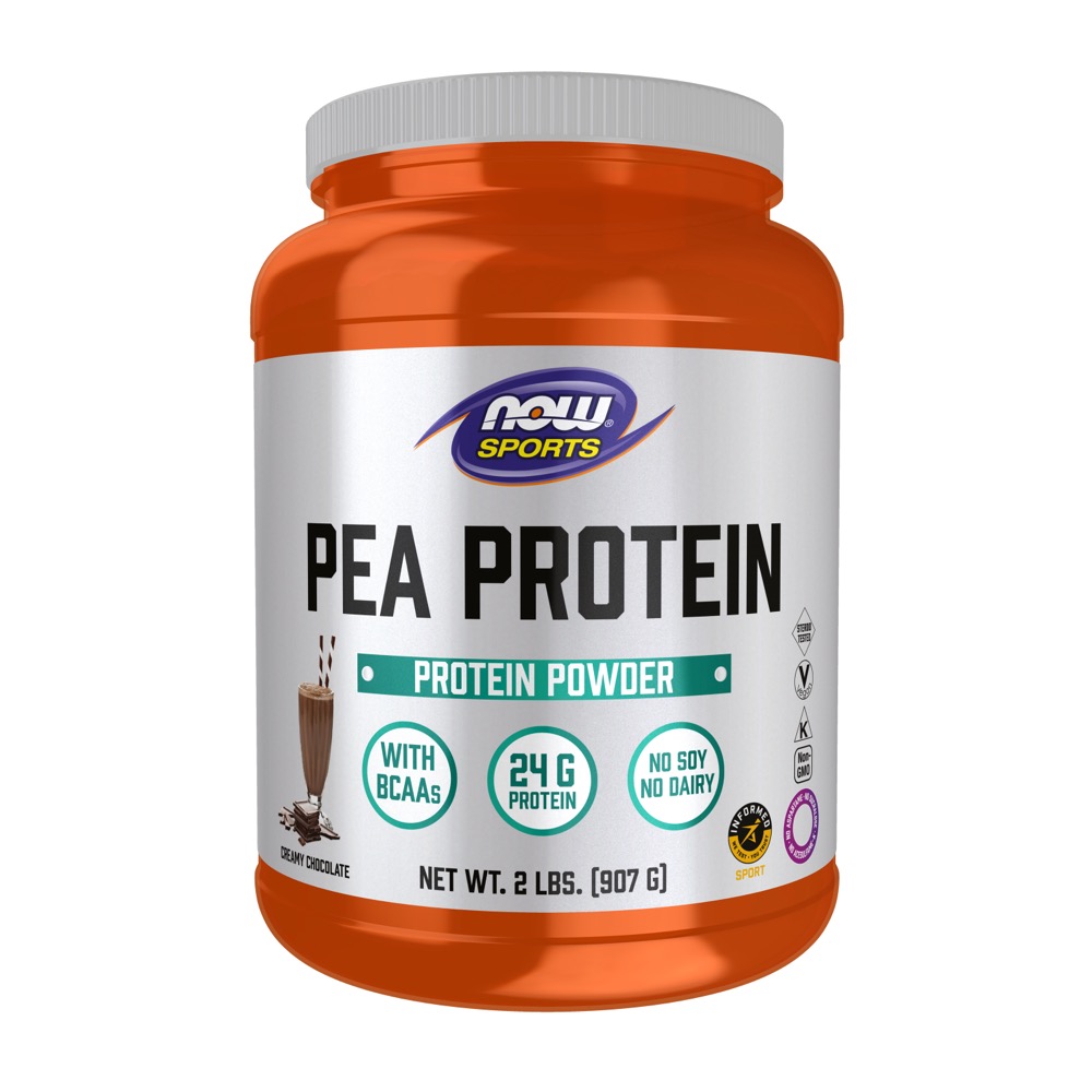 Now Vitamins - Pea Protein Dutch Chocolate 2 lbs.