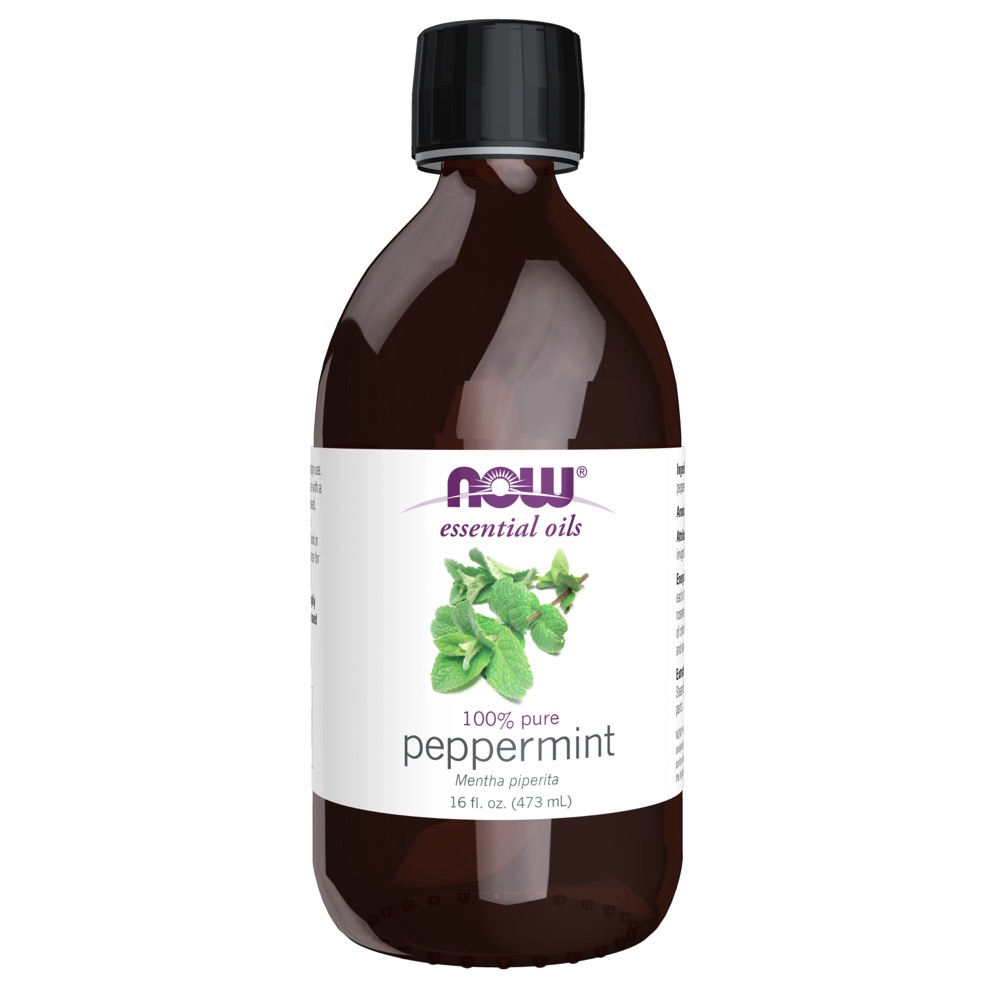 Now Vitamins - Peppermint Oil 16 Fl oz