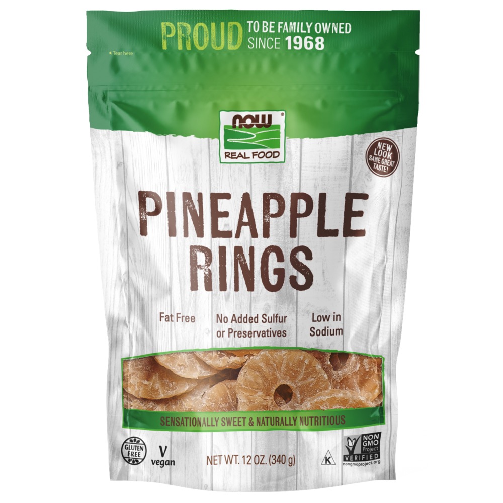 Now Vitamins - Pineapple Slice Low Sug 12 oz