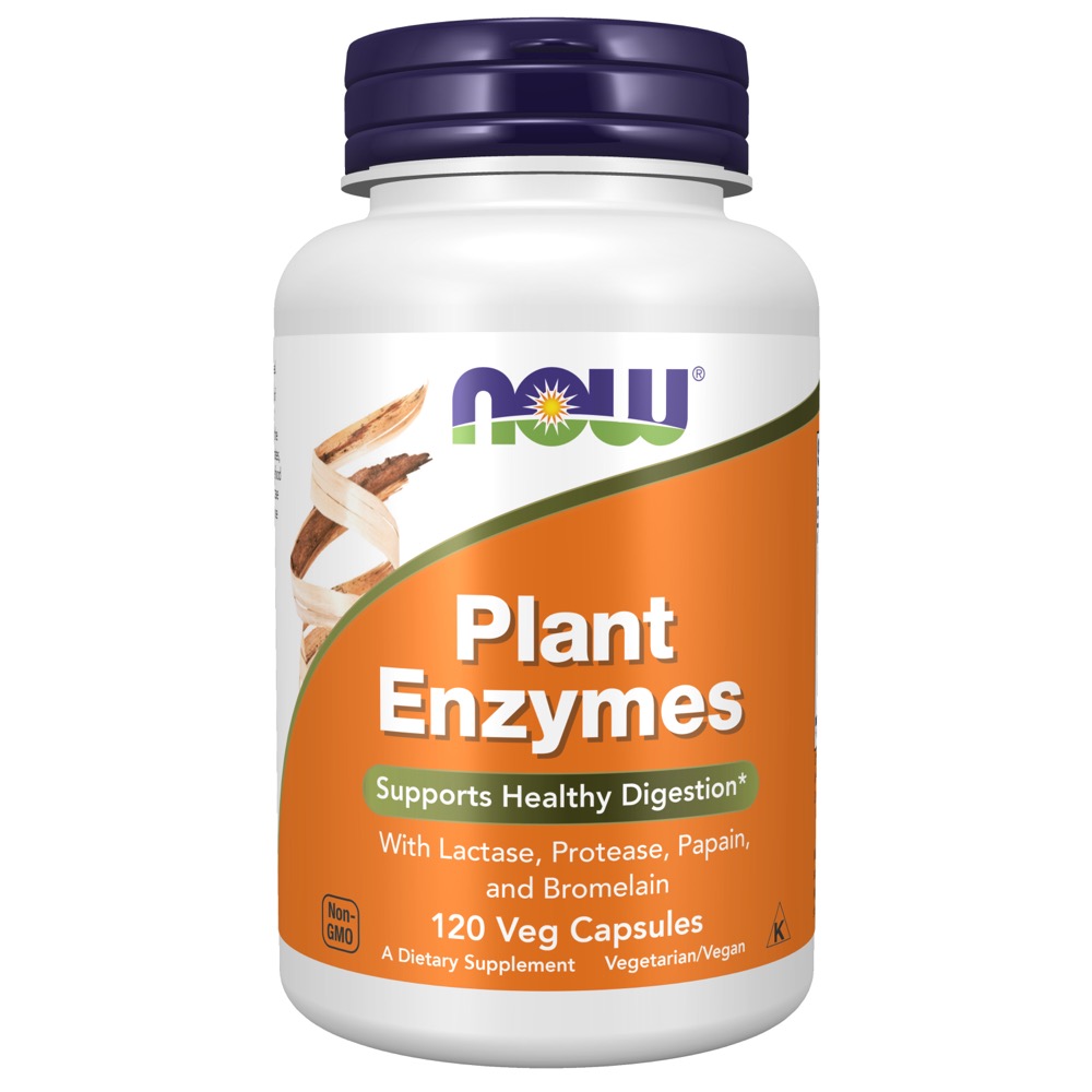 Now Vitamins - Plant Enzymes 120 Vcaps