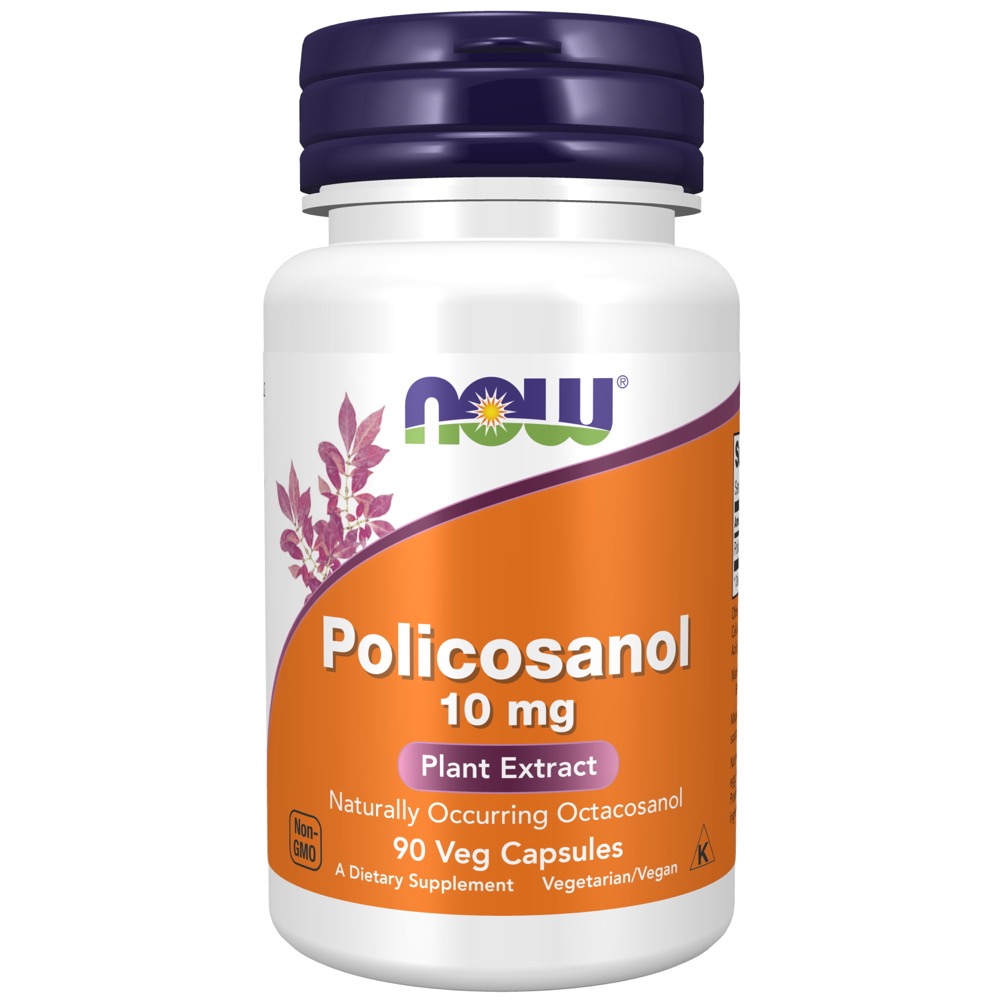 Now Vitamins - Policosanol 10Mg 90/Vcaps