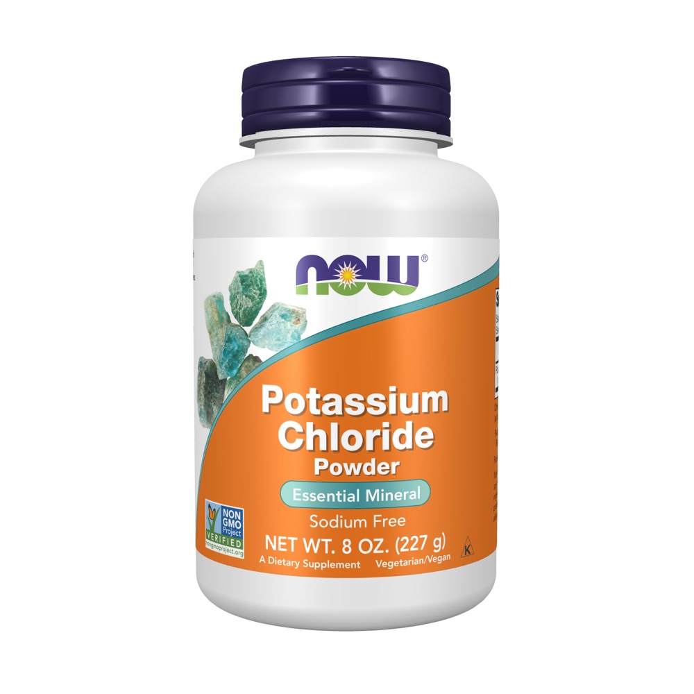Now Vitamins - Potassium Chloride Pwd 8 oz