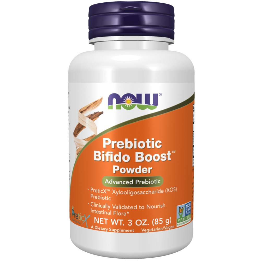 Now Vitamins Prebiotic Bifido Boost Powder 3 oz.