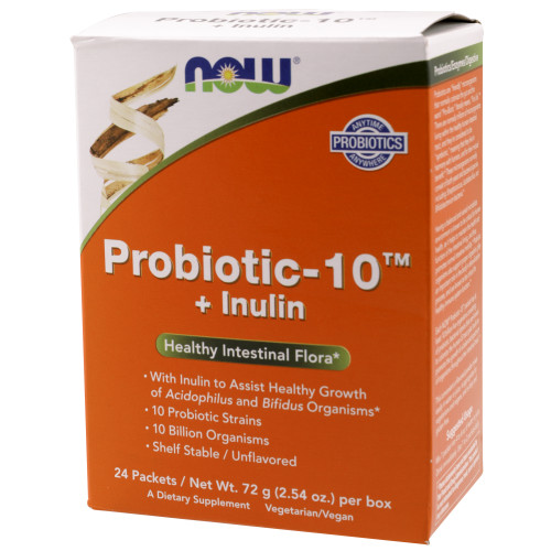 Now Vitamins - Probiotic-10 24/sticks