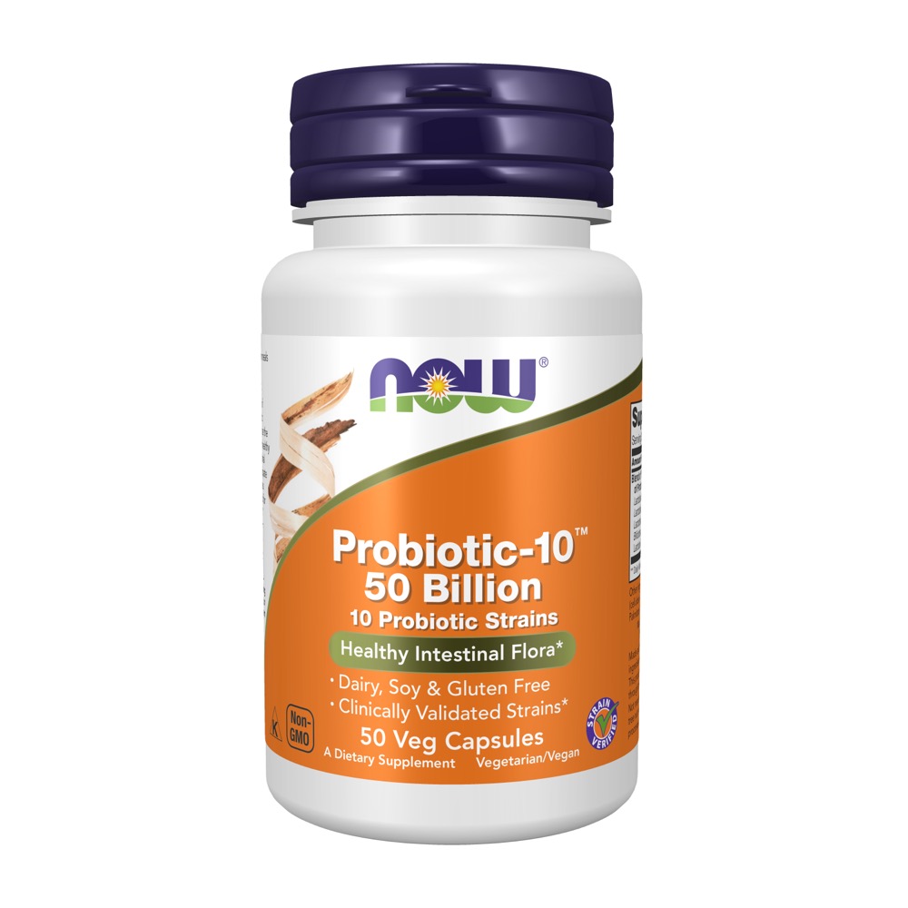 Now Vitamins - Probiotic-10 50 Billion 50 Vcaps