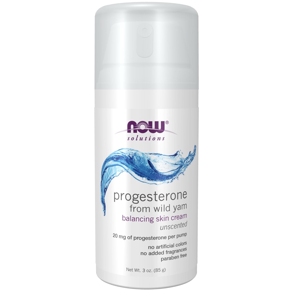 Now Vitamins - Progesterone Liposomal Skin Cream 3 oz