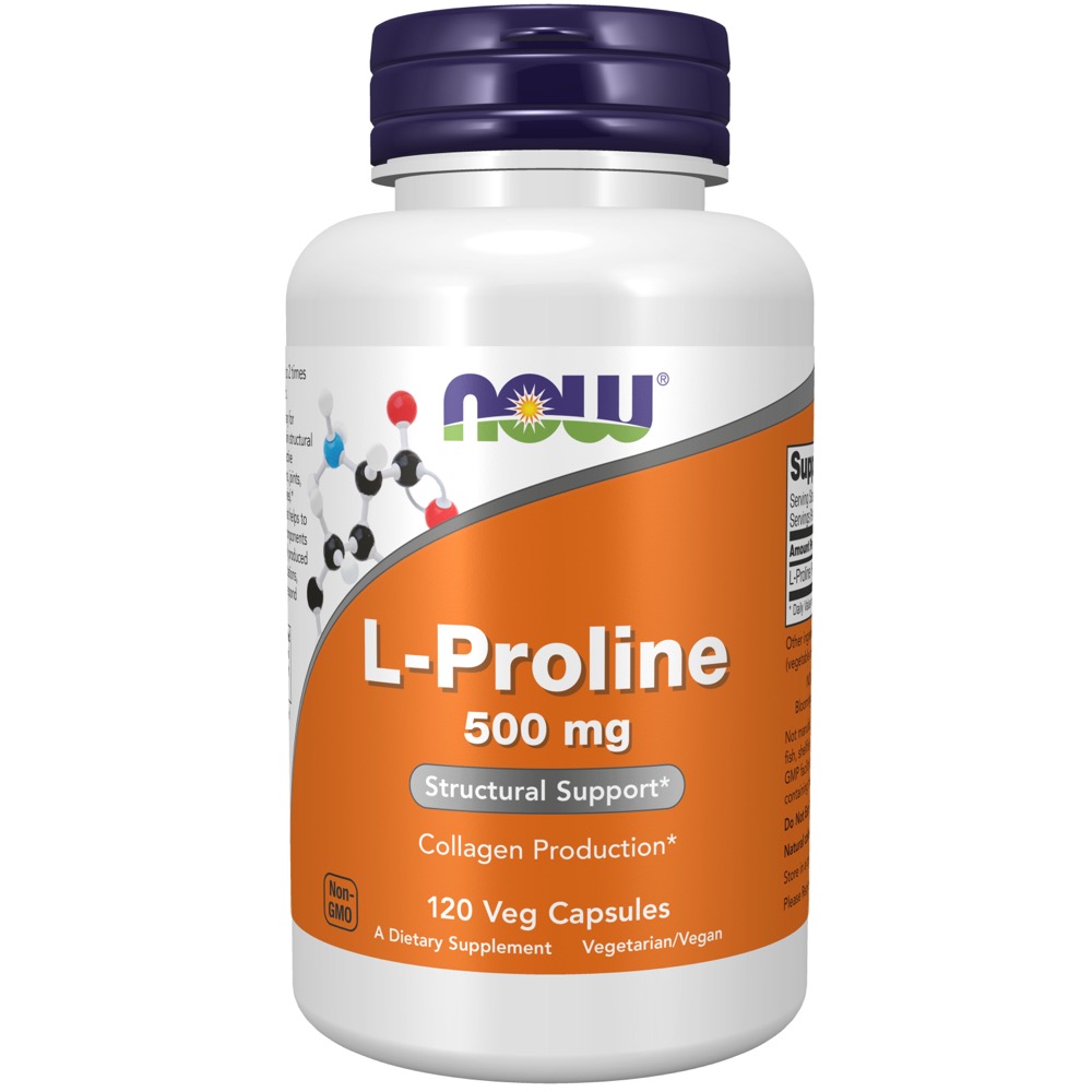 Now Vitamins - Proline 500 Mg 120/Vcaps