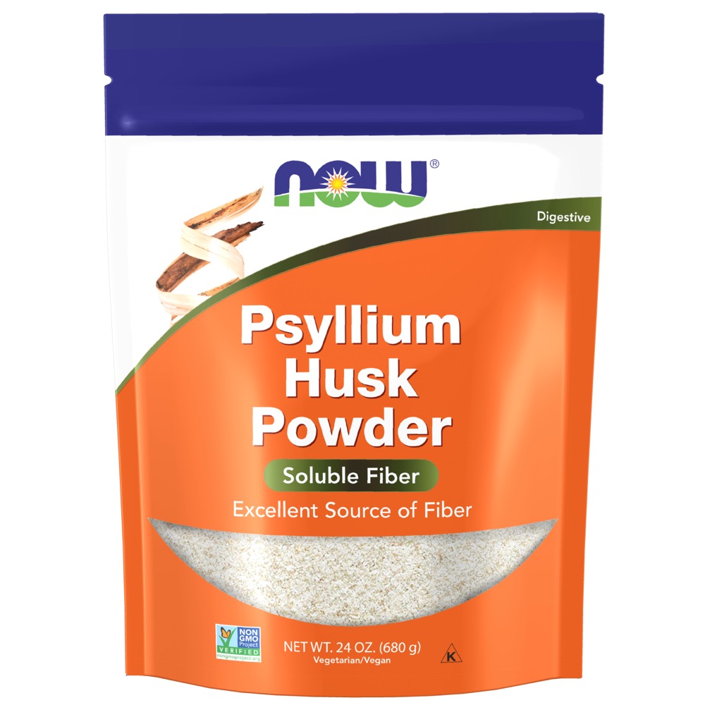 Now Vitamins - Psyllium Husk Powder 24 oz     